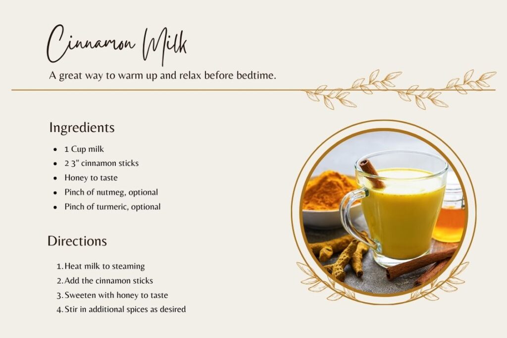 Recipe for Spiced milk