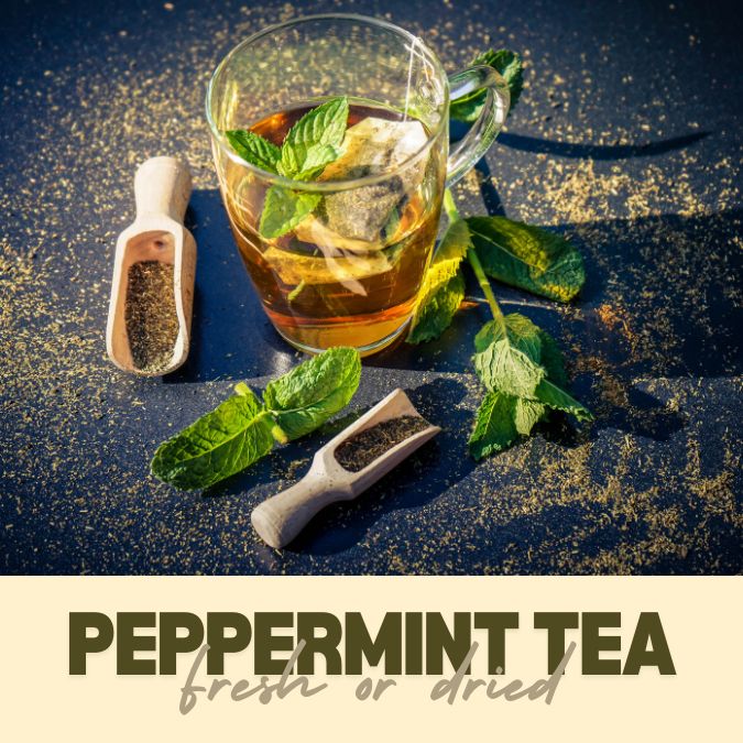 Peppermint tea