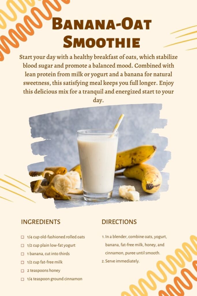 Banana Oat Smoothie